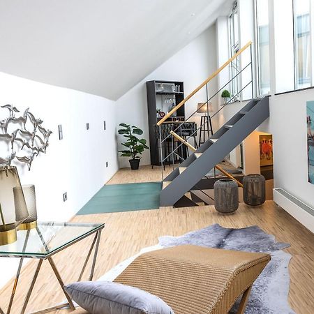 Gütersloh Luxus Wellness Loft - 245Qm - Designwohnen Im Zentrum מראה חיצוני תמונה