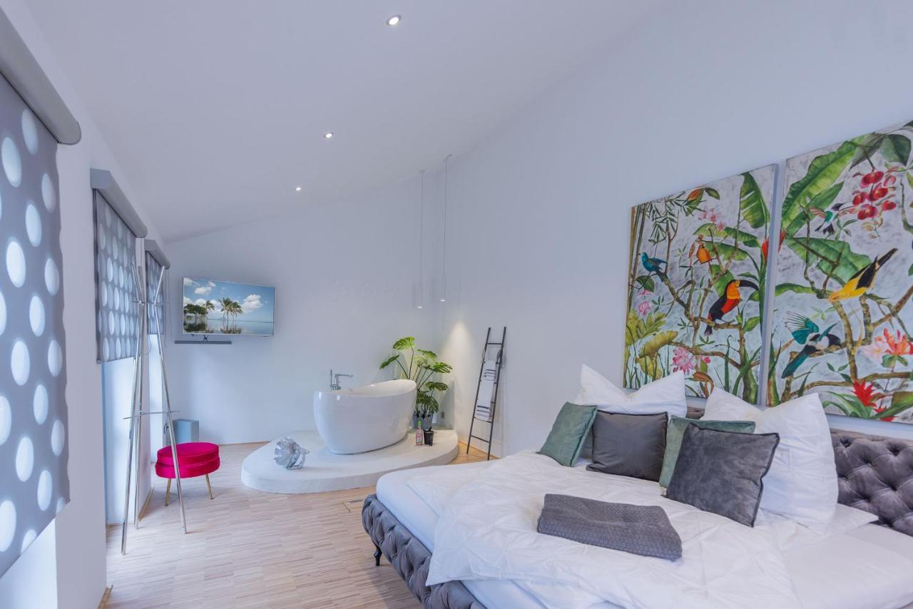 Gütersloh Luxus Wellness Loft - 245Qm - Designwohnen Im Zentrum מראה חיצוני תמונה