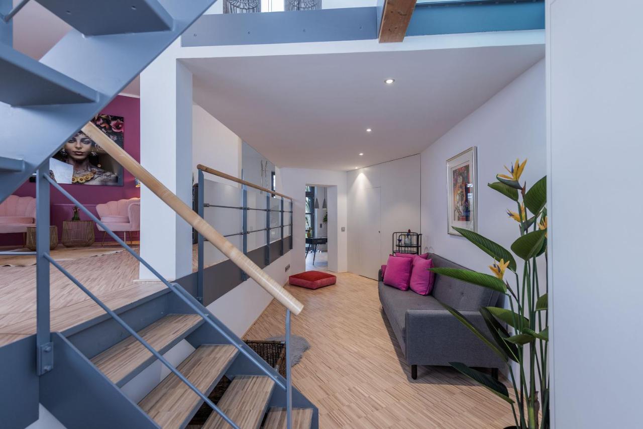 Gütersloh Luxus Wellness Loft - 245Qm - Designwohnen Im Zentrum מראה חיצוני תמונה