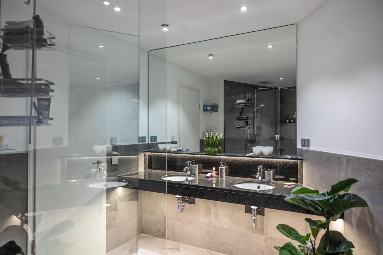 Gütersloh Luxus Wellness Loft - 245Qm - Designwohnen Im Zentrum מראה חיצוני תמונה