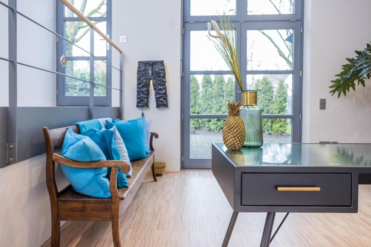 Gütersloh Luxus Wellness Loft - 245Qm - Designwohnen Im Zentrum מראה חיצוני תמונה