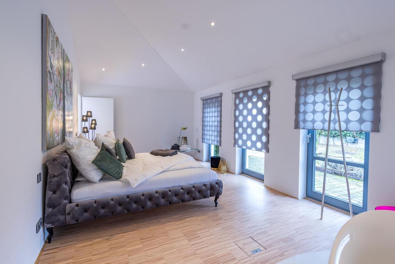 Gütersloh Luxus Wellness Loft - 245Qm - Designwohnen Im Zentrum מראה חיצוני תמונה