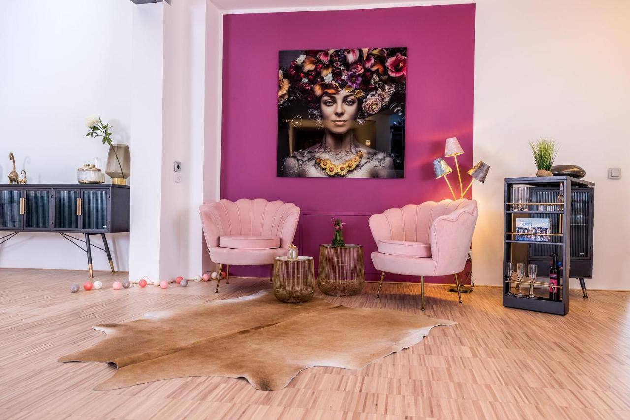 Gütersloh Luxus Wellness Loft - 245Qm - Designwohnen Im Zentrum מראה חיצוני תמונה